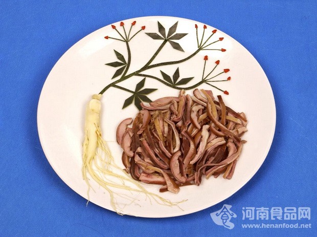 河南食品網  熏肚絲