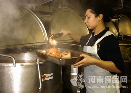 美軍航母餐廳