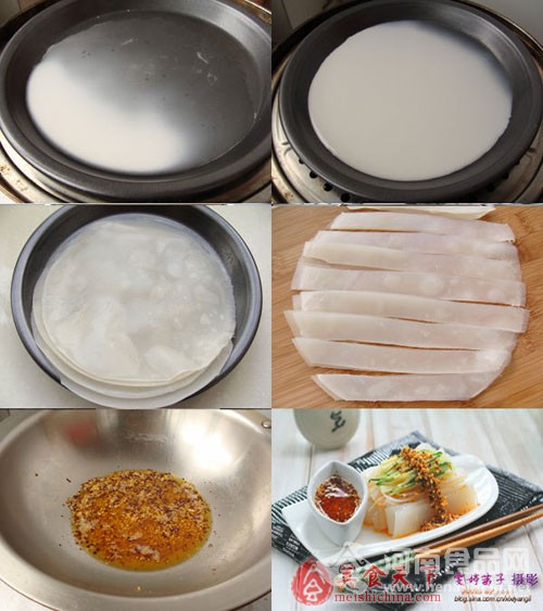 降溫美食：西安小吃涼皮（圖）
