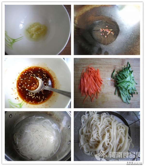降溫美食：私房蒜香涼面（圖）