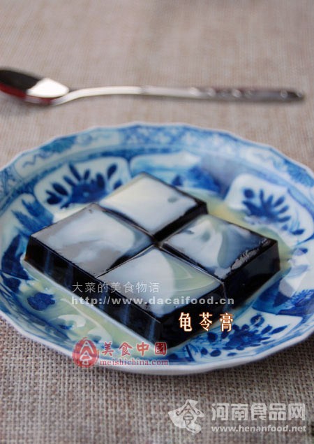 降溫美食：龜苓膏（圖）