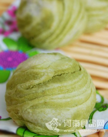 茶膳美食：綠茶酥（圖）