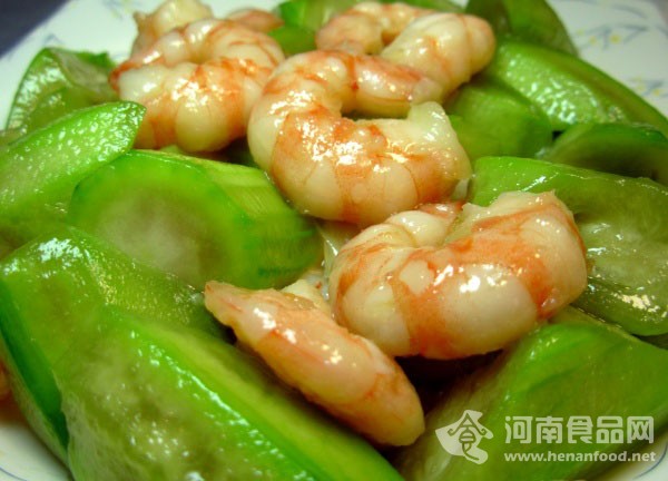 絲瓜炒蝦仁