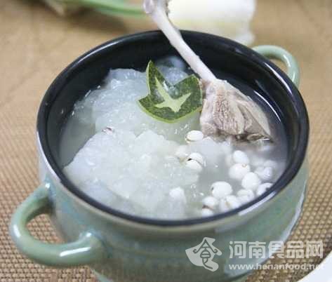 美味湯 冬瓜薏米煲水鴨