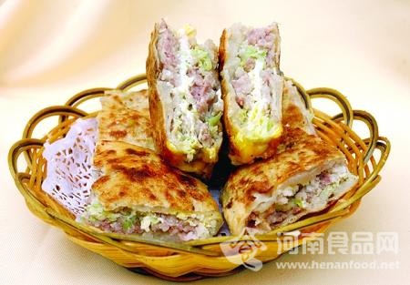 羊肉炕饃