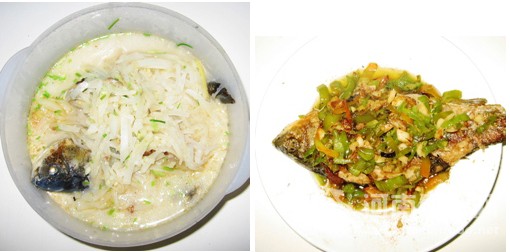 蘿卜絲燉鯽魚