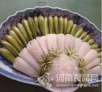 菜心竹蓀燒官燕