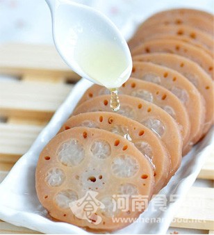 蜜汁糯米藕